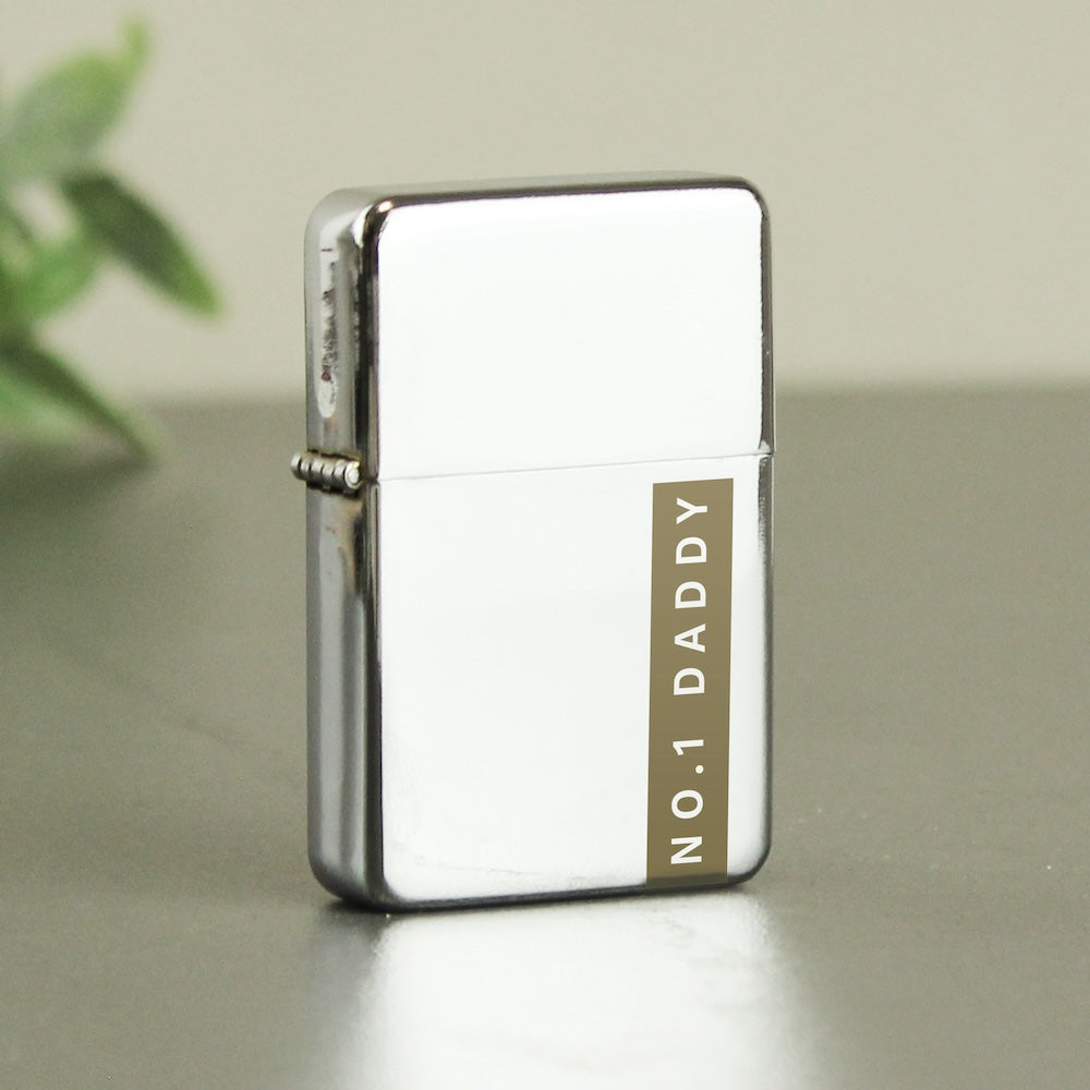 Personalised Name Only Black or Silver Lighter Peach Bomb Fashion, Jewellery, Homeware & Gifts