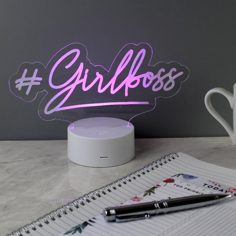 personalised light gift for her him kid children nightlight night light desk light son daughter cousin teenager birthday christmas