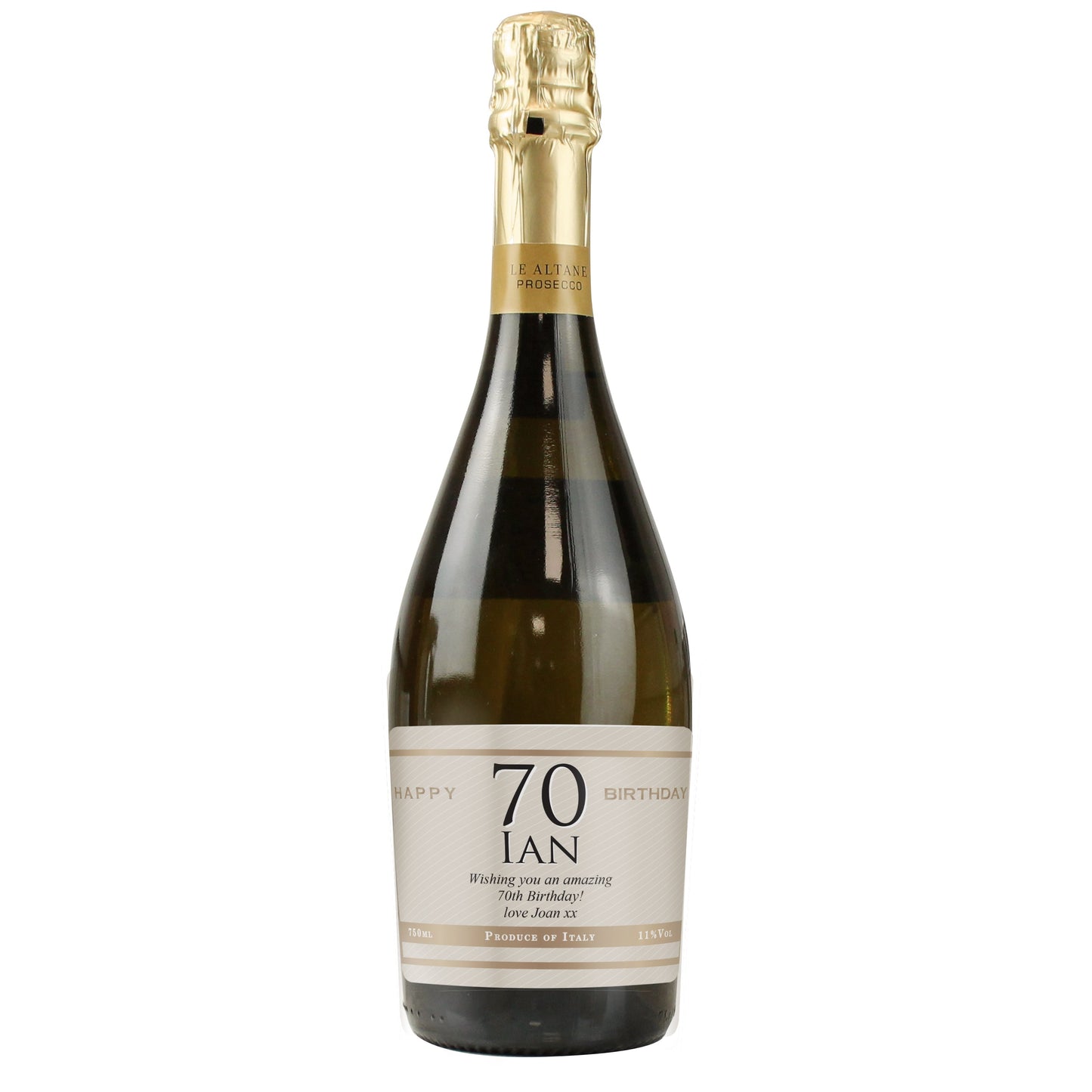 Personalised Big Age Birthday Prosecco Peach Bomb Fashion, Jewellery, Homeware & Gifts Alcohol
