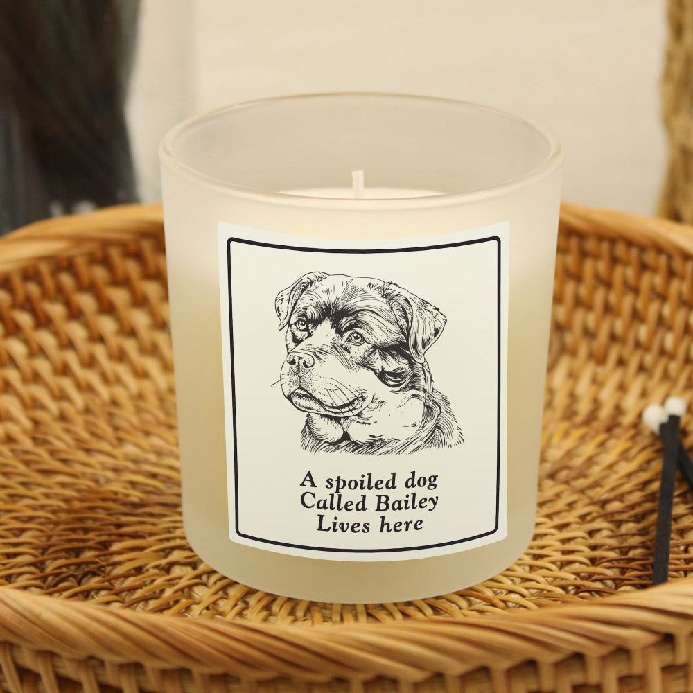 personalised dog mum mumma mum momma candle gift for her in box dog gift cocker spaniel golden retriever french bulldog labrador valentines anniversary birthday