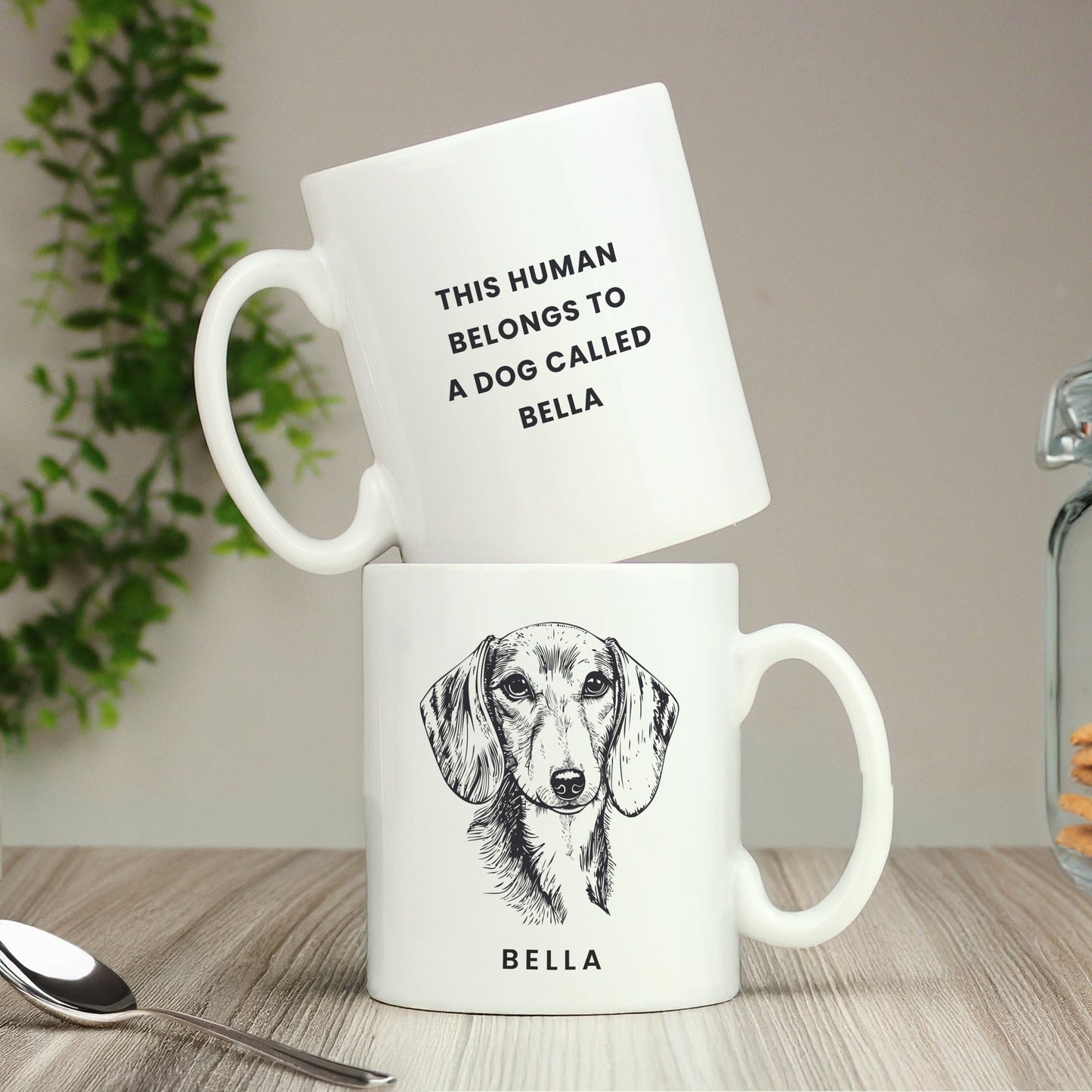 Personalised Dog Breed Mug Peach Bomb Fashion, Jewellery, Homeware & Gifts Mugs