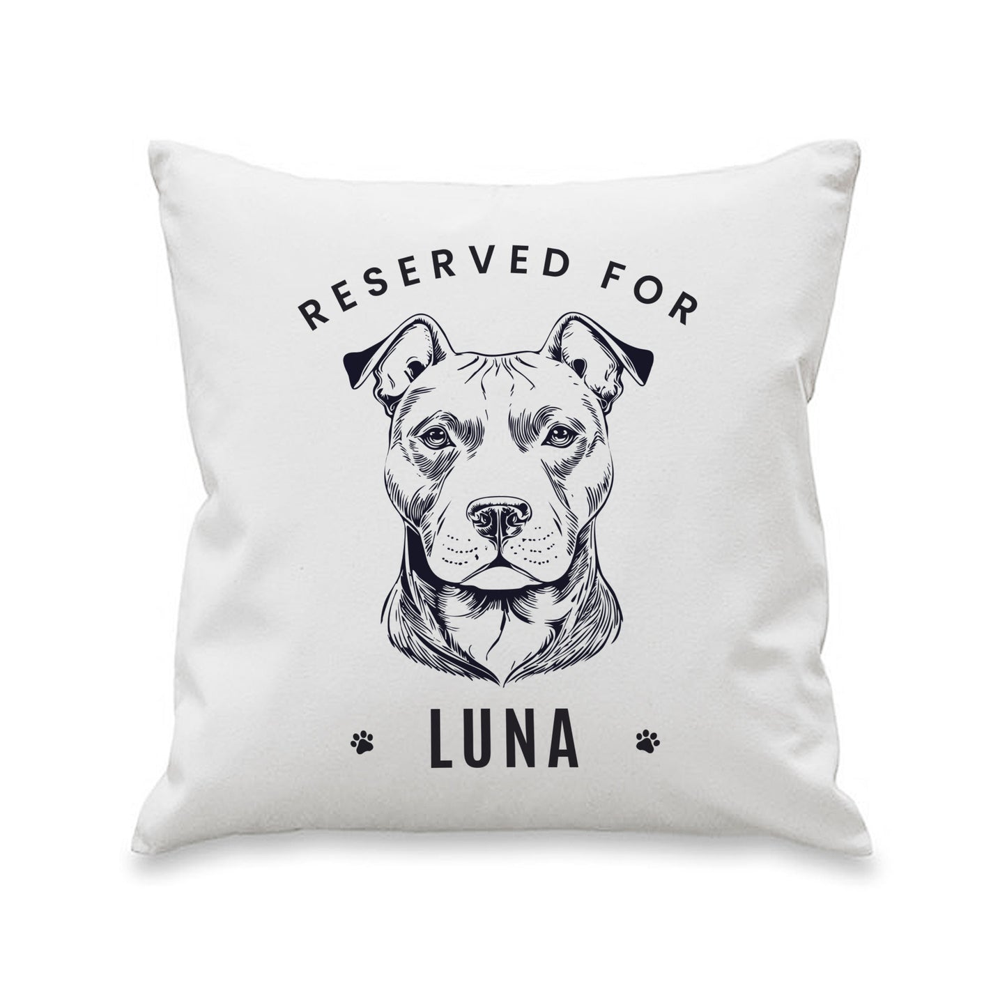 Personalised Reserved For Dog Breed Cushion Peach Bomb Fashion, Jewellery, Homeware & Gifts Textiles
