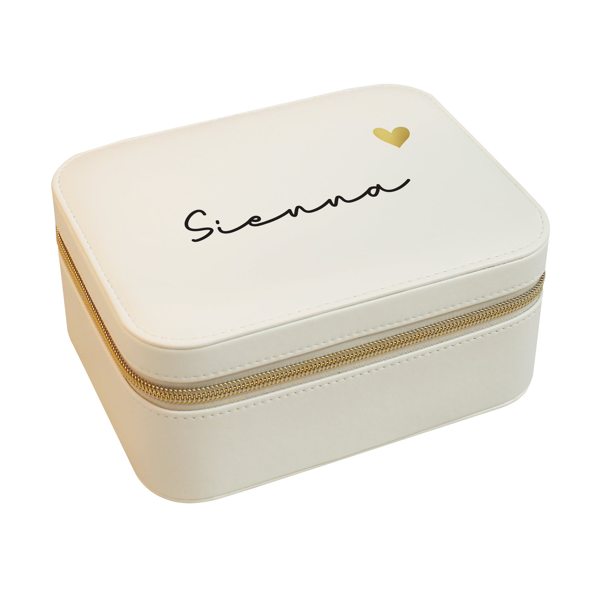 Personalised Travel Jewellery Box Peach Bomb Fashion, Jewellery, Homeware & Gifts Trinket, Jewellery & Keepsake Boxes