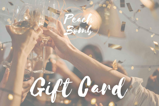 Peach Bomb Gift Card Peach Bomb