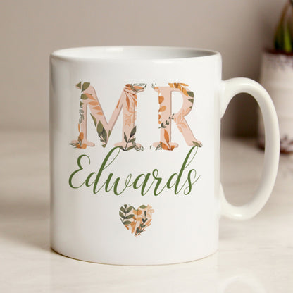 Personalised Mr Autumnal Mug Peach Bomb Fashion, Jewellery, Homeware & Gifts Mugs