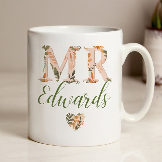 Personalised Mr Autumnal Mug Peach Bomb Fashion, Jewellery, Homeware & Gifts Mugs