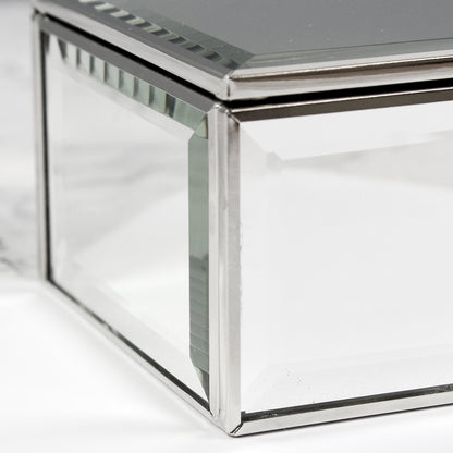 Personalised Classic Mirrored Jewellery Box Peach Bomb Fashion, Jewellery, Homeware & Gifts Trinket, Jewellery & Keepsake Boxes