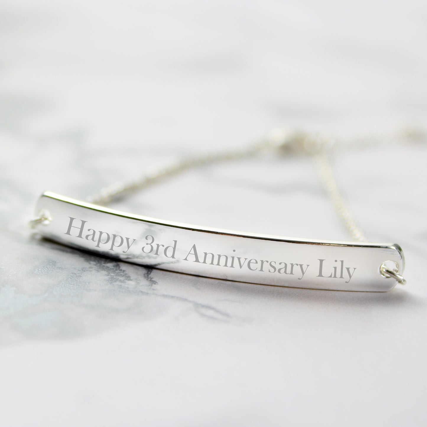 silver bar id BRACELET gift for him her birthday anniversary birthday friendship wedding mother mum auntie girlfriend wife sister boyfriend husband 