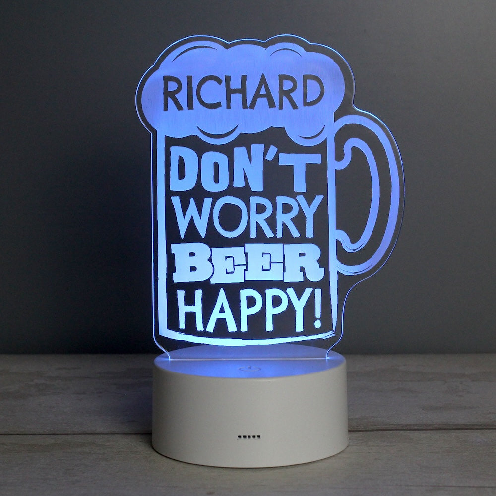 Personalised LED Beer Sign