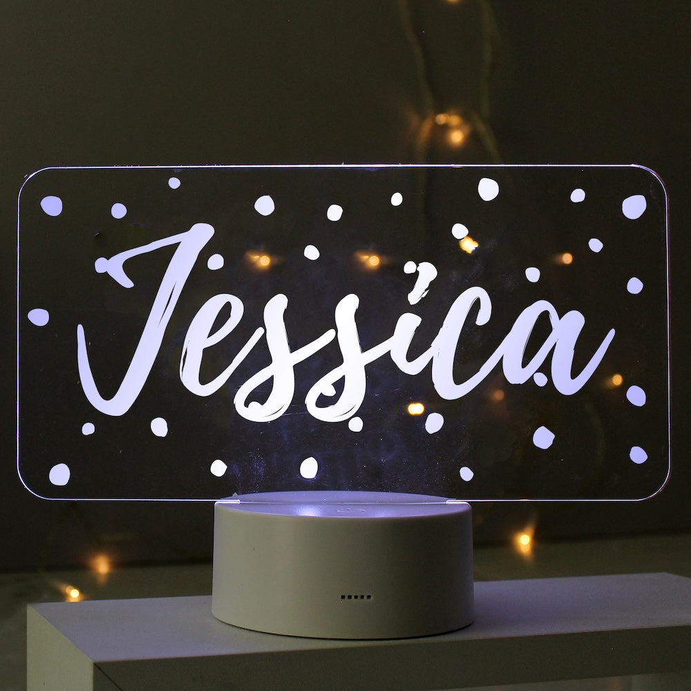 custom neon sign personalised name changing lights girls bedroom girl shed gift for her auntie sister daughter teenager
birthday 