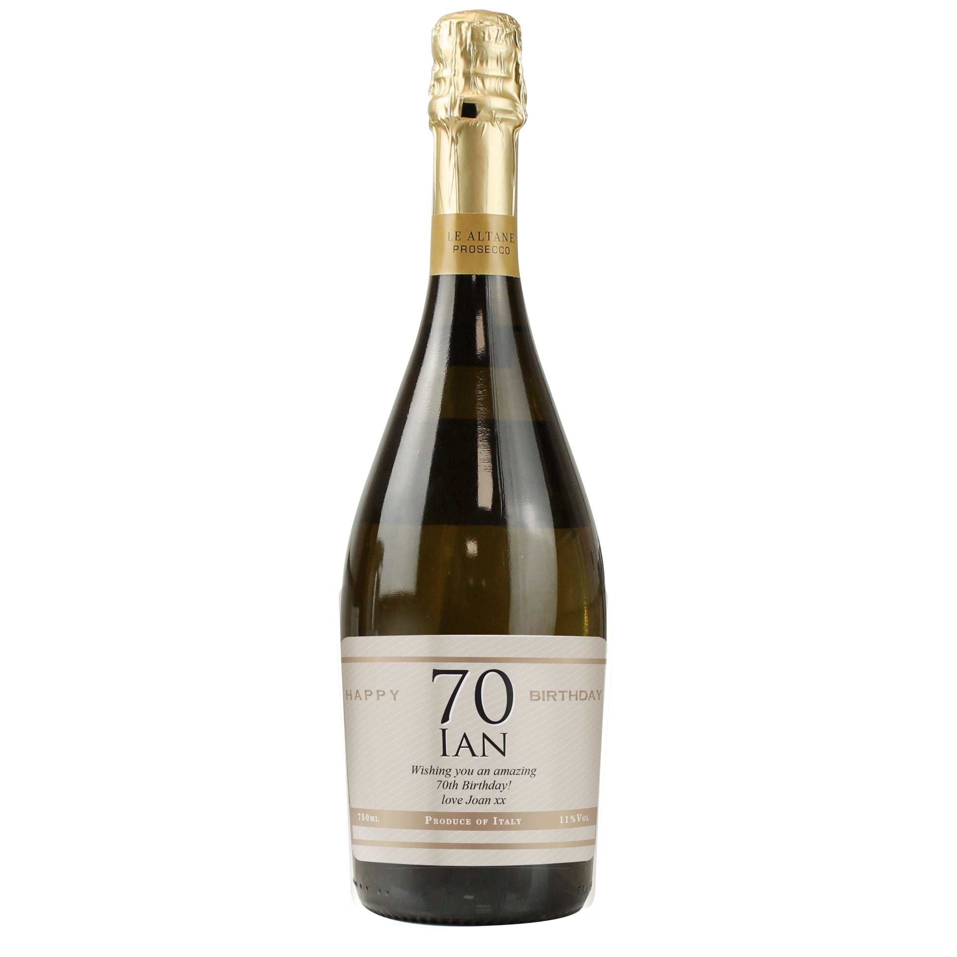 Personalised Big Age Birthday Prosecco Peach Bomb Fashion, Jewellery, Homeware & Gifts Alcohol