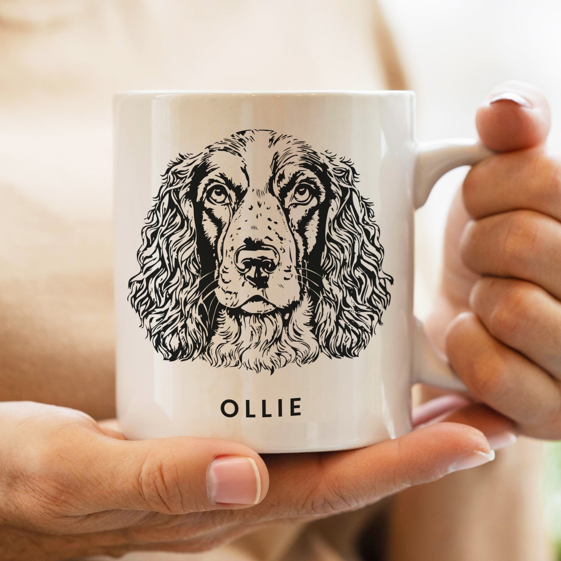 Personalised Dog Breed Mug Peach Bomb Fashion, Jewellery, Homeware & Gifts Mugs