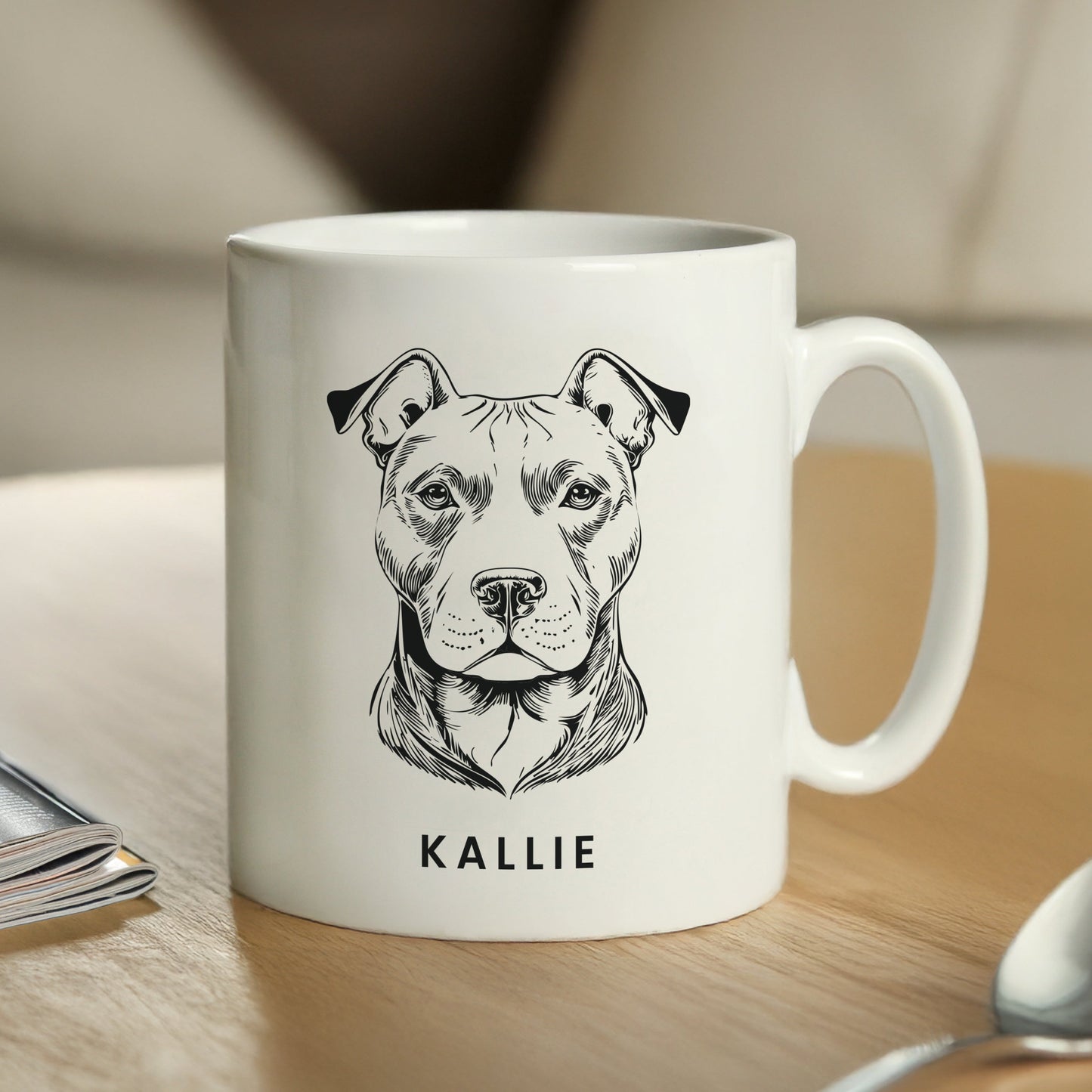 Personalised Dog Breed Mug Peach Bomb Fashion, Jewellery, Homeware & Gifts Mugs