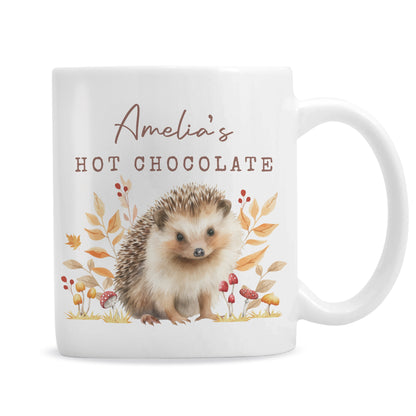 Personalised Hedgehog Mug Peach Bomb Fashion, Jewellery, Homeware & Gifts Mugs