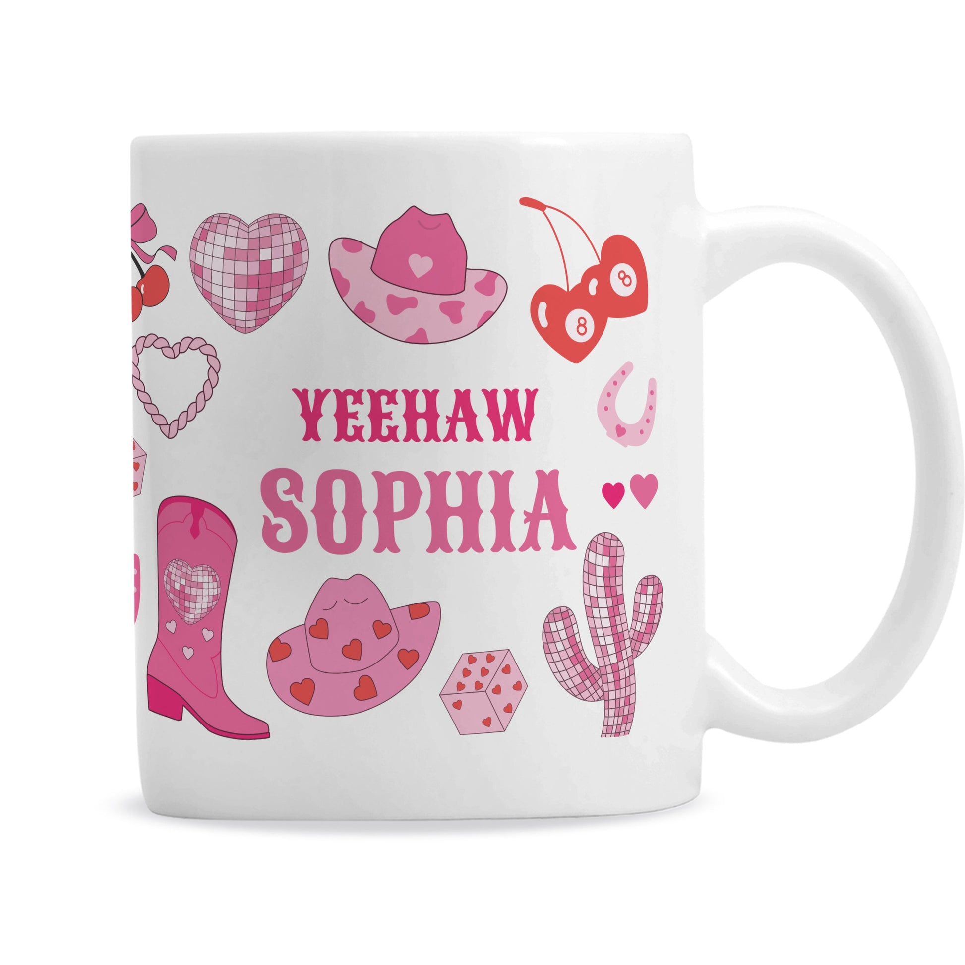 Personalised Cowgirl Mug Peach Bomb Fashion, Jewellery, Homeware & Gifts Mugs