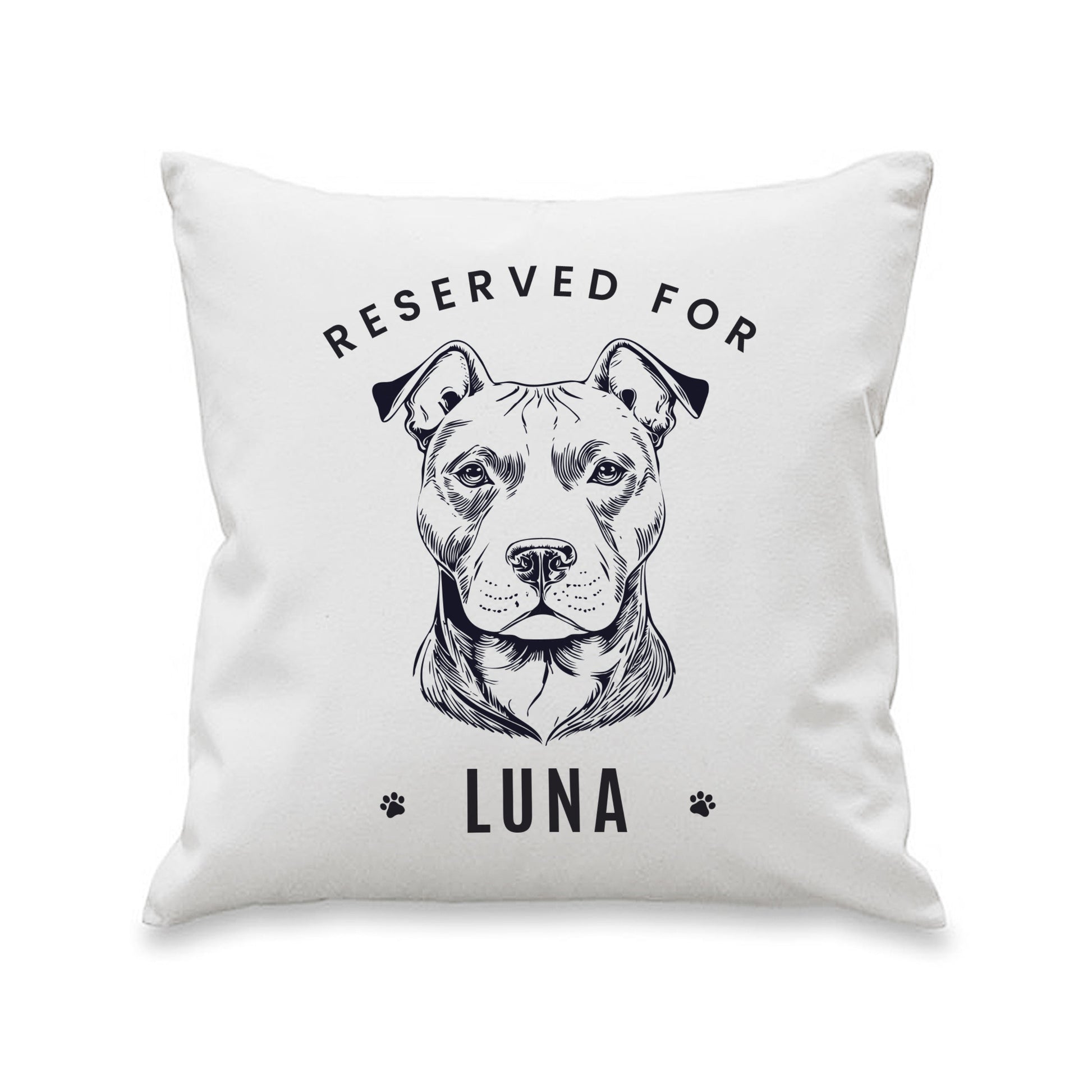 Personalised Reserved For Dog Breed Cushion Peach Bomb Fashion, Jewellery, Homeware & Gifts Textiles