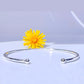 Silver Torque Bangle Bracelet for Women