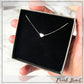 sterling silver necklace for women heart pendant gift box birthday anniversary