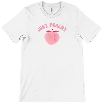 just peachy t shirt women gift graphic top 