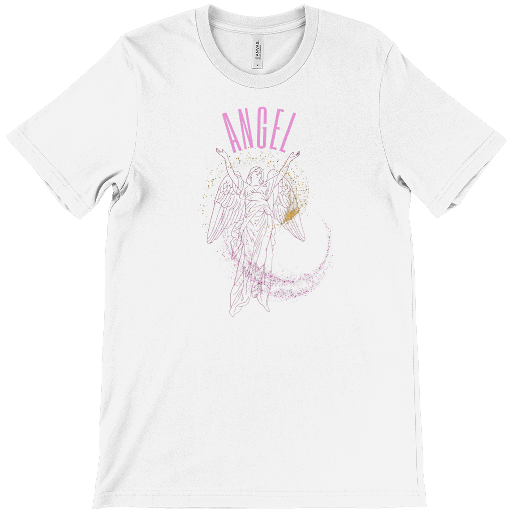 angel t shirt white graphic top clothing womens