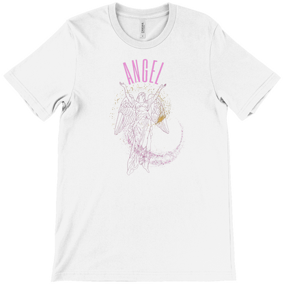 angel t shirt white graphic top clothing womens