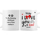 peach bomb personalised mens womens 
christmas present gift box love cat 