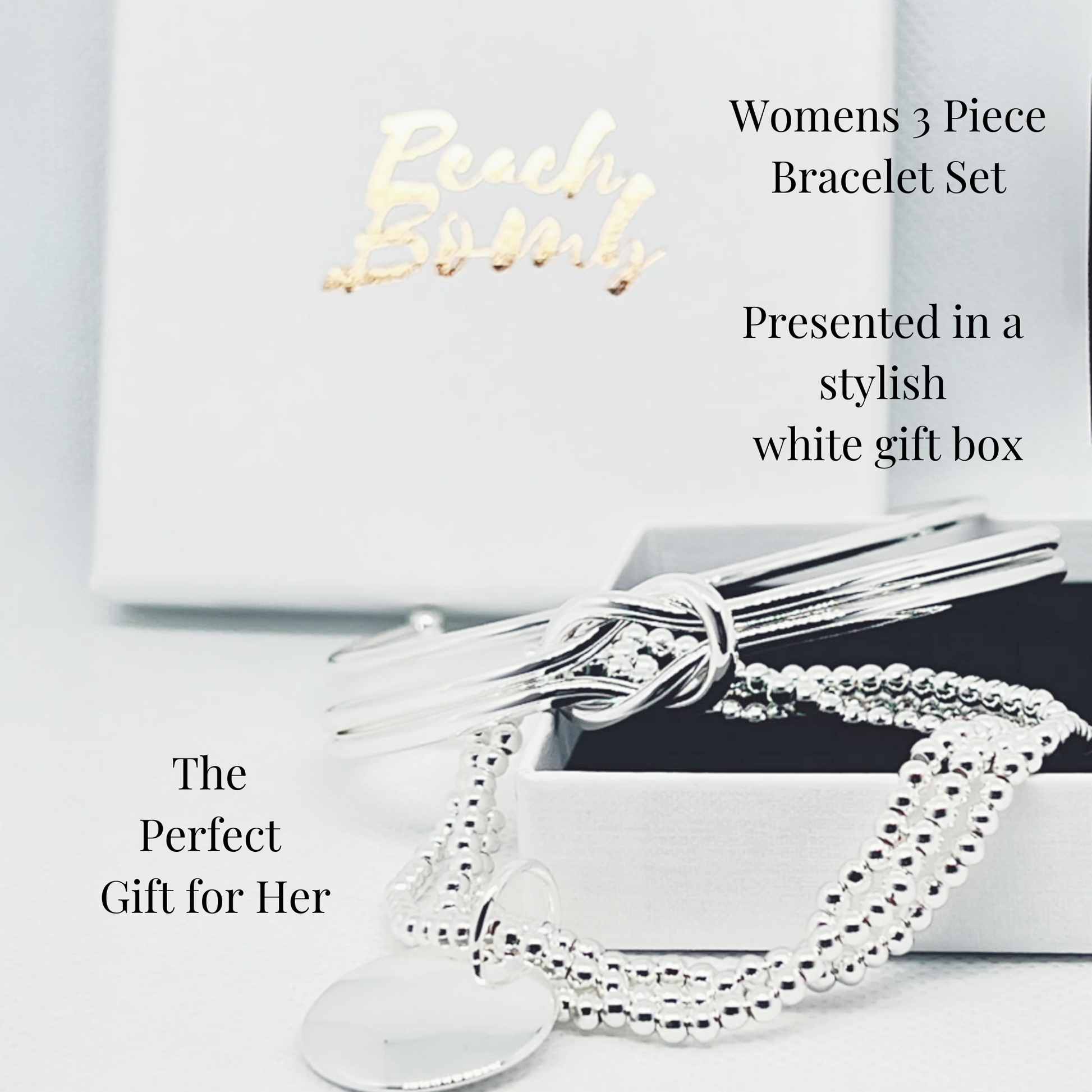 Pandora bow 2025 bracelet set