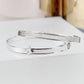 peach bomb personalised baby childrens christening baptism bangle gift