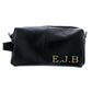 Personalised Mens Wash Bag Toilet Bag Leatherette Brown or Black Peach Bomb Fashion, Jewellery, Homeware & Gifts Accessories